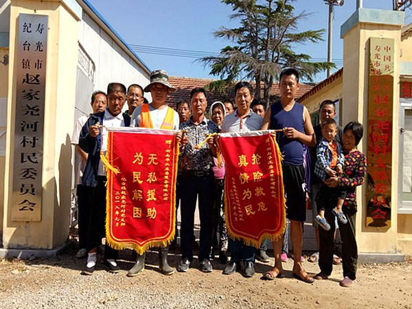 山东寿光市抢险